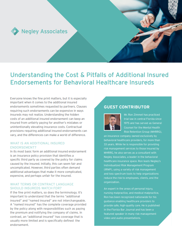 Behavioral Health Telemedicine